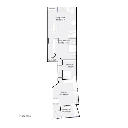 Oak Valley Flats Bairro Alto 아파트 리스본